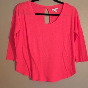 American Eagle 3/4 length sleeve shirt